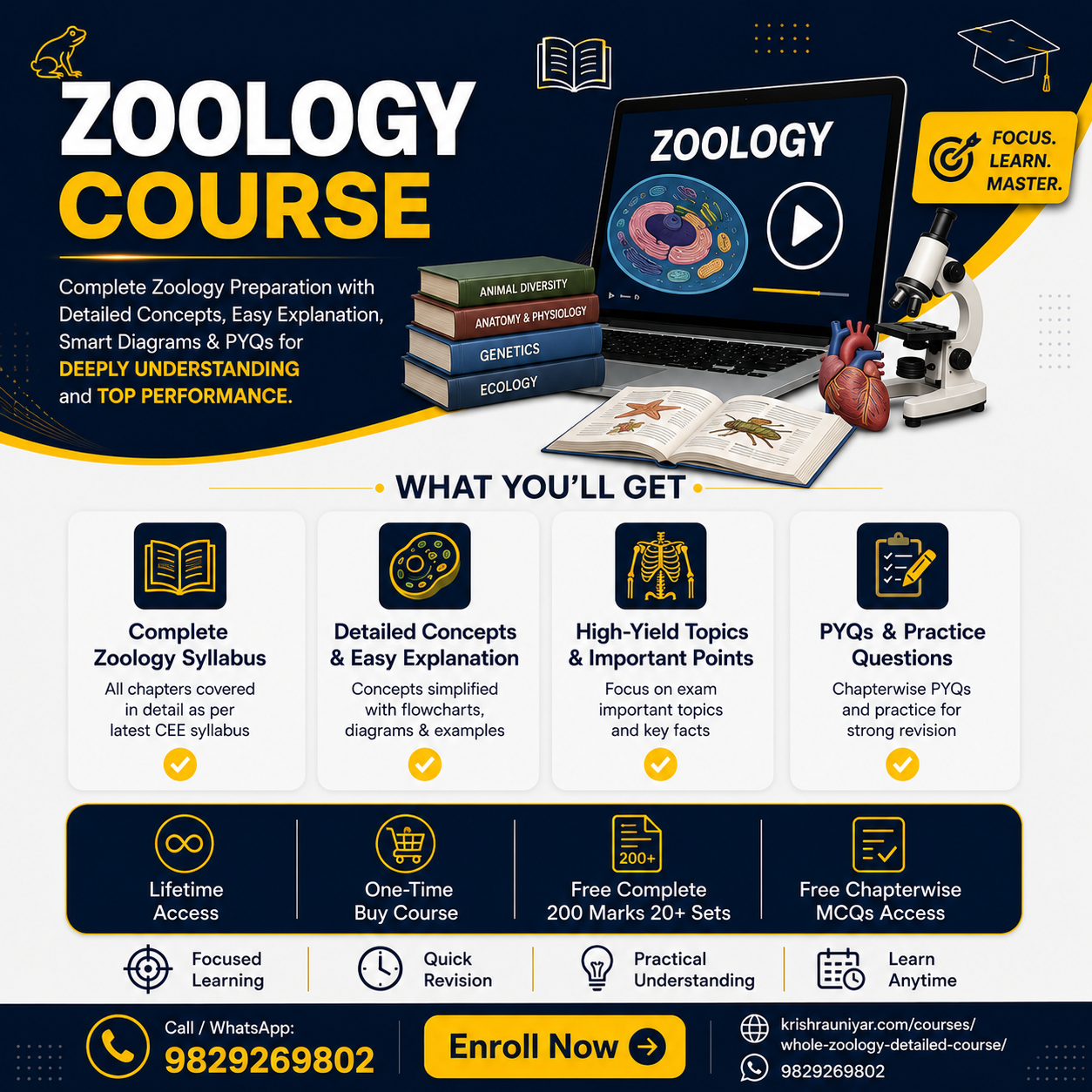 Whole Zoology Detailed Course